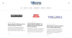 Desktop Screenshot of neareastpolicy.com